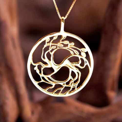 Tree of life gold