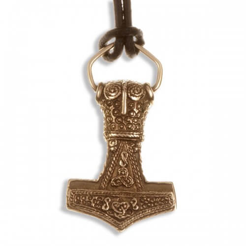 Thor amulet bronzen hanger