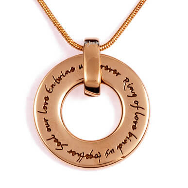 English love pendant bronze (BZP946)