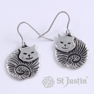 Fat cat pendant (small) (PN703) - Afbeelding 2