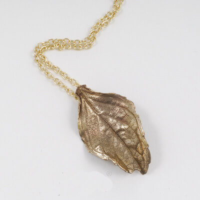 Leaf pendant (BZP57) - Afbeelding 2