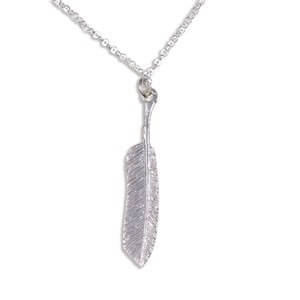 Feather Silver Pendant (SP31)