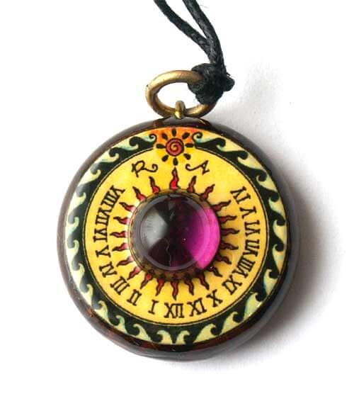 Saturn Equatorial Sundial pendant (SAT 21AM)