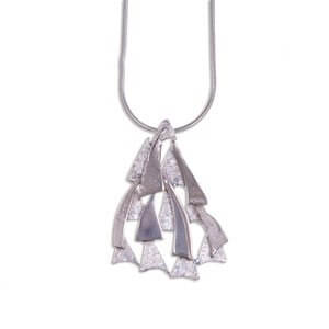 zeilen Zilveren hanger