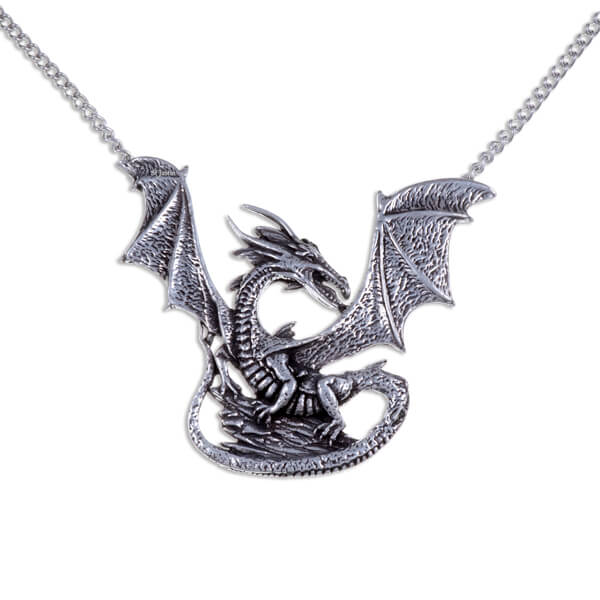 Rock dragon pendant (PN56)