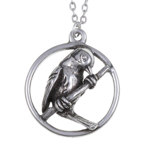 Sitting bird pendant (PN94)