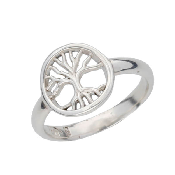 Tree of Life doorboorde ring