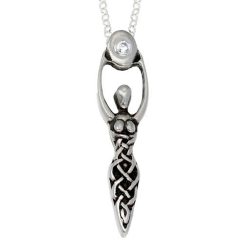 Celtic goddess pendant