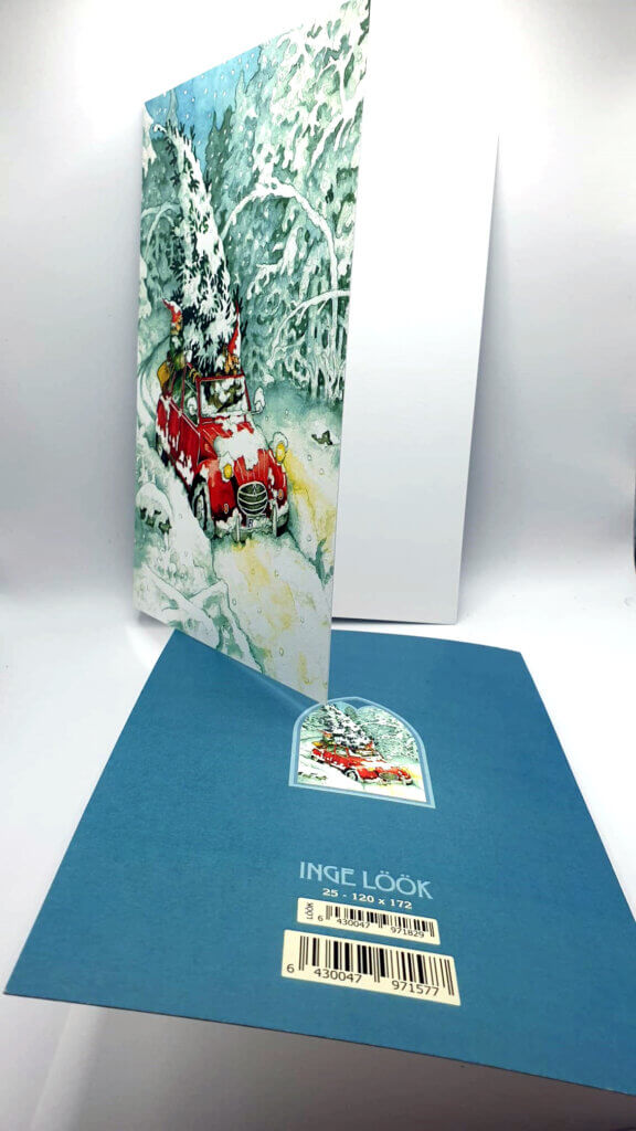 Inge Look card 25 met envelop